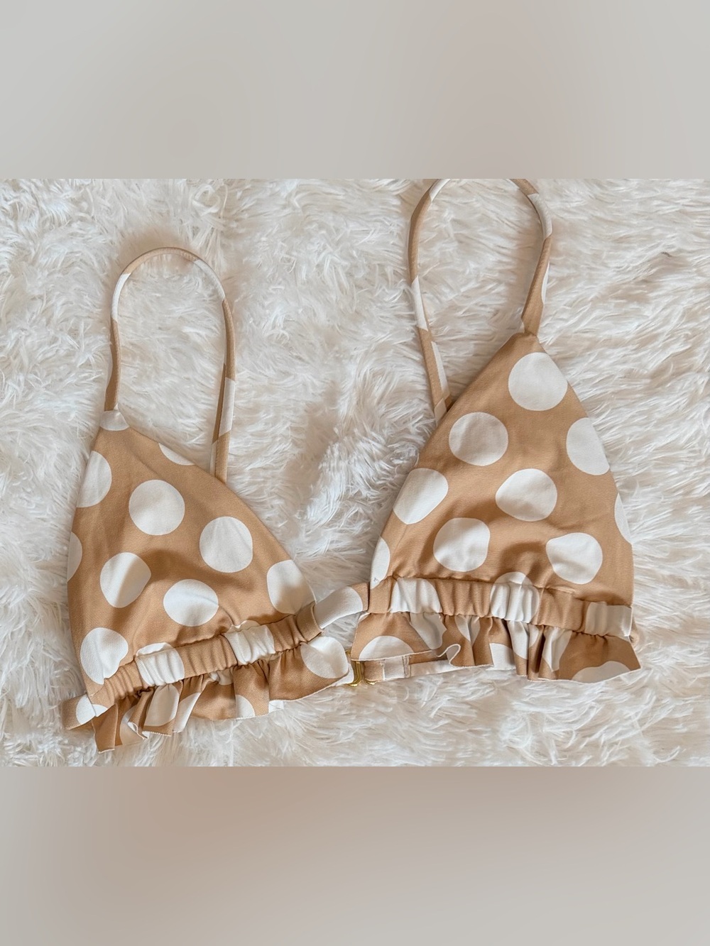 Rare Montce Swim Pom-Pom Ruffle Bikini Set - Size S/M - As Seen on Lala Kent VPR - Picture 6 of 8